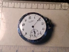 Illinois Antique Running Getty "Western" Pocket Watch in Display Case Circa 1909