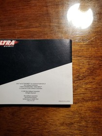 Nintendo NES Instruction Manual Cyber Stadium Series Base Wars