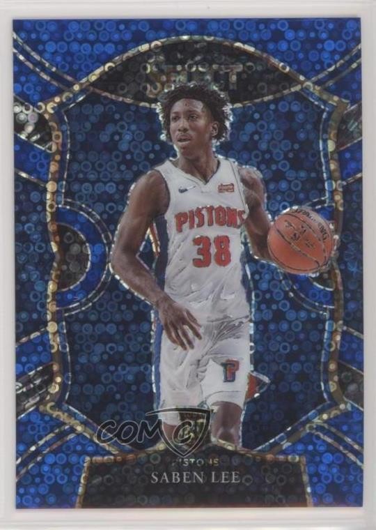 2020 Panini Select Concourse Blue Disco Prizm 4/25 Saben Lee #97 Rookie RC b8h