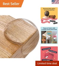 24 Pack of Transparent Corner Protectors - Easy Application for Safety