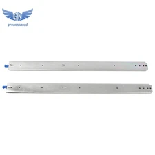 1 Pair Locking Drawer Slides 40 Inch Full Extension & Lock 500 lb Load Capacity