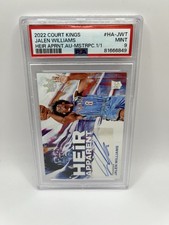 2022 Court Kings Jalen Williams Heir Apparent Auto Masterpiece 1/1