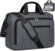 17.3 Inch Laptop Briefcase Messenger Bag For Men Work Computer Travel Organizer
