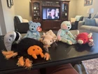 Lot of 6 Vintage Ty Beanie Babies With Tags- Punks, Snort, Ants, Saba, Knuckles