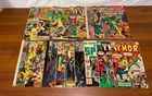 Mix Lot 20 Vintage Marvel & DC Comics- Batman Thor Spider-Man Captain Marvel And