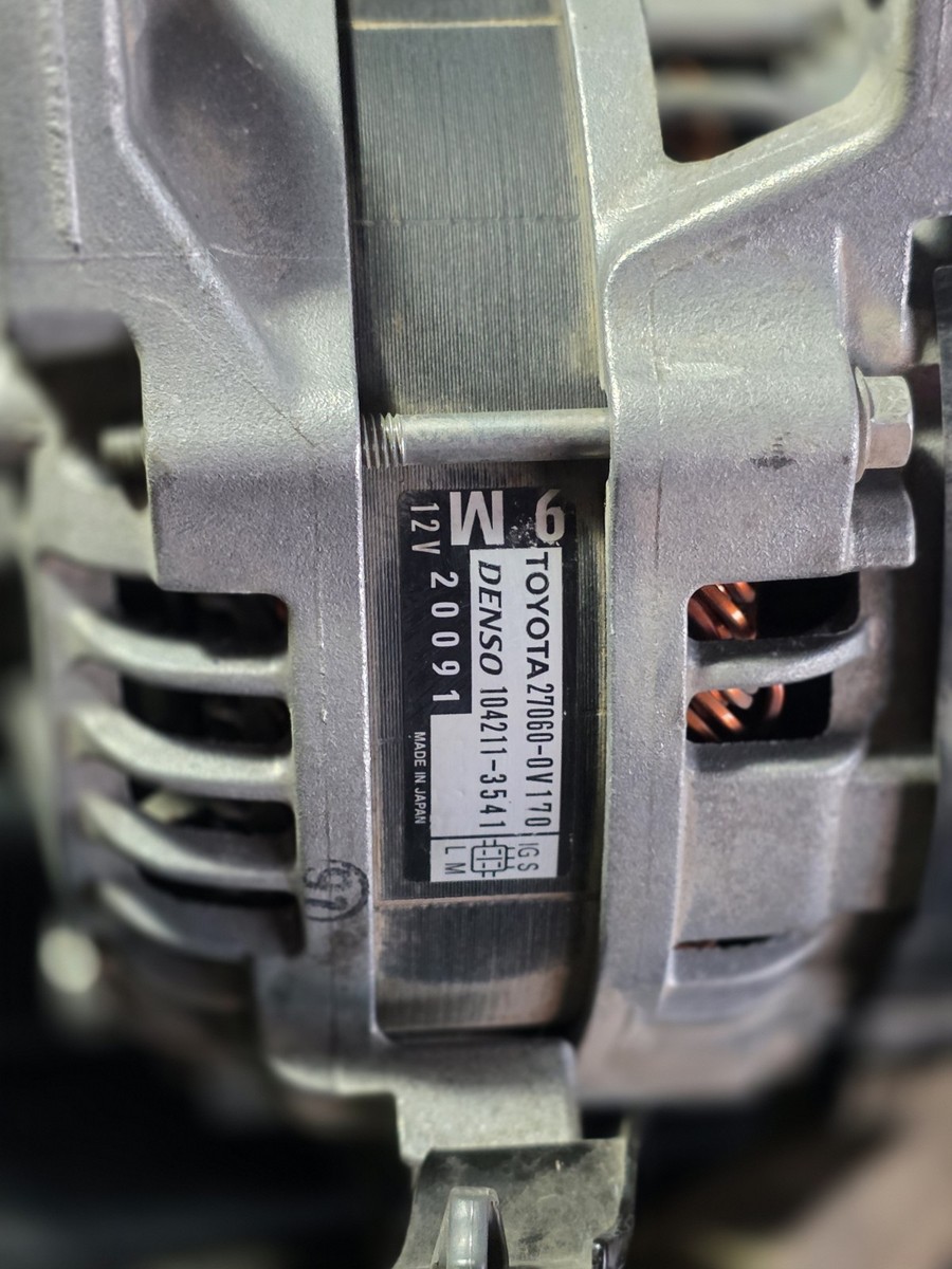 OEM Toyota Alternator 27060-0V170 Denso 104211-3541 – Genuine