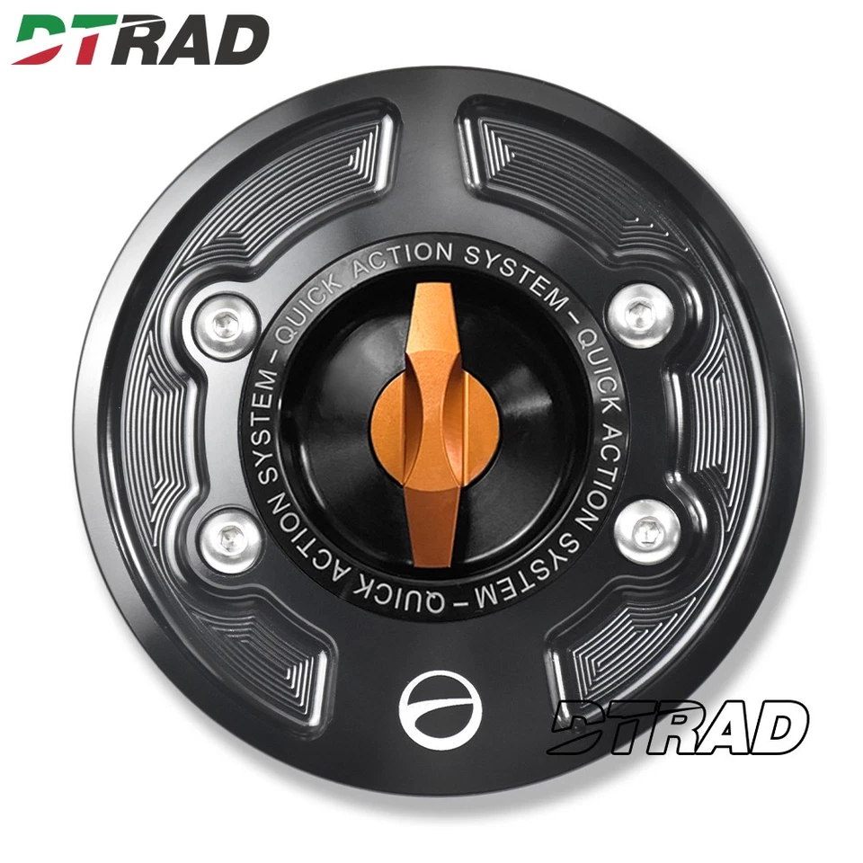 Tapa del tanque de combustible de acción de liberación rápida sin llave para BMW S1000RR HP4 2010-2022 S1000R Foto 4 de 4