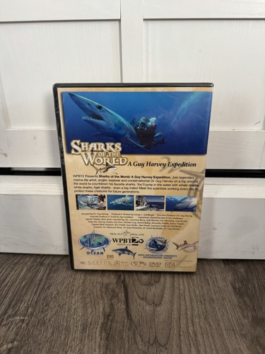 Sharks of the World A Guy Harvey Expedition DVD Documentary New SEALED WPBT2 - Picture 2 of 5