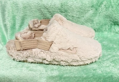 Neue beige Nike Calm SE Damen-Mules in Gr. 42 / US 10