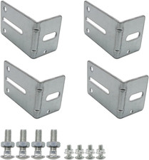 Garage Door Track Jamb Bracket, J6 Heavy Duty Track Bracket with 12 Gauge Steel,
