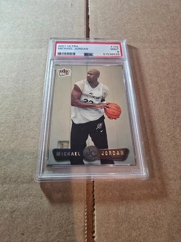 2001 Fleer Jordan PSA 9