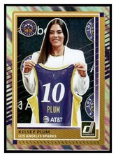 2025 Donruss WNBA Lava Foil 12 Kelsey Plum Los Angeles Sparks basketball card