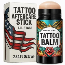 Tattoo Balm Stick – Tattoo Aftercare Ointment & Tattoo Butter Moisturizer – 
