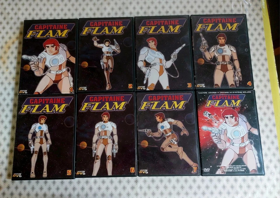 DVD Intégral de la série Capitaine Flam + film Capitaine Flam (2000) FR - Photo 1/4