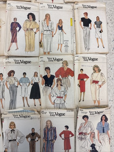Very easy vogue sewing patterns Uncut 8000 Series YOU CHOOSE - Picture 8 of 12