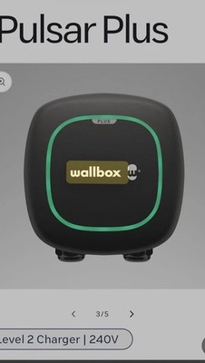 Wallbox Pulsar Plus Level 2 EV Charger   48 Amp, Smart-WIFI
