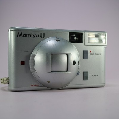 Mamiya U analoge Kompaktkamera 35 mm silber getestet
