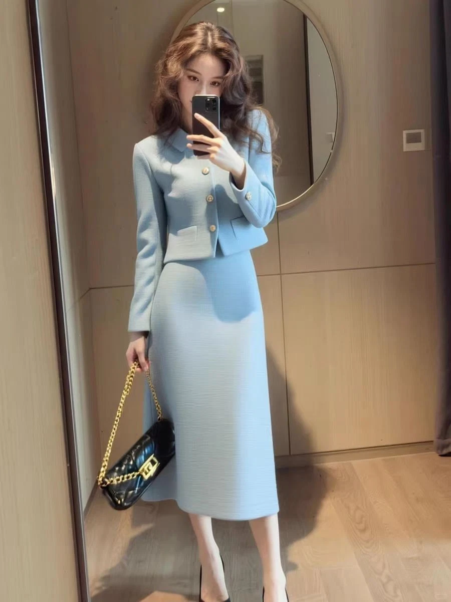 Pencil Skirt Blazer Jacket Women Size 0-8 XS Small Medium Office Suit Outfits