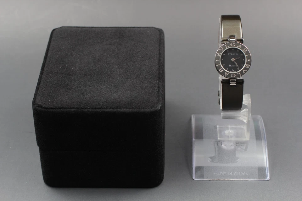 [Casi COMO NUEVO] BVLGARI B.zero1 BZ22S Reloj de cuarzo para mujer con esfera negra de JAPÓN Foto 2 de 4