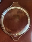 Vintage Pyrex Round Glass Lid Only 30 470-C for Casserole Dish Tab Handles