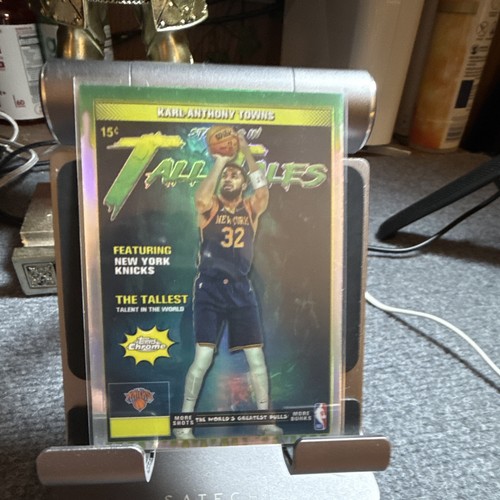 Topps 2025-26 Chrome Tall Tales Refractor Karl-Anthony Towns Knicks TT-10