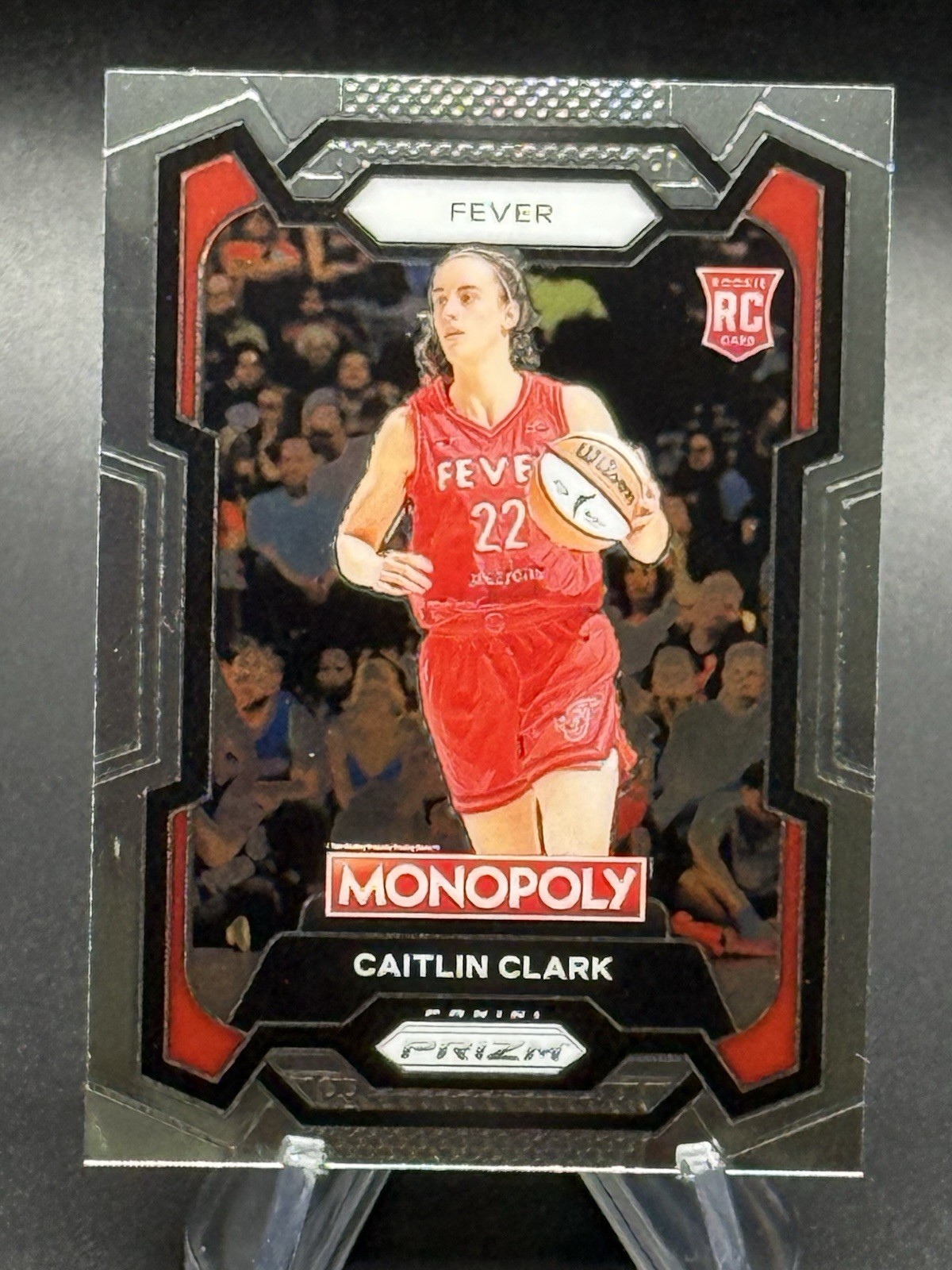 2024 Caitlin Clark Panini Prizm Monopoly WNBA #65 RC Indiana Fever