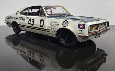 1:18 Holden HT Monaro 350 GTS Bathurst 1969 HDT Brock WEST 43D