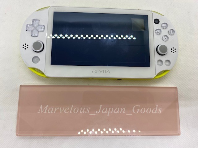 Sony PS Vita PCH 2000 ZA-13 Lime Green White Console fast ship