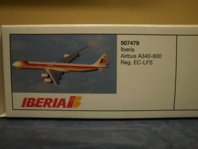 Herpa Wings 1:500 Airbus A340-600 Iberia 507479-001 EC-LEU