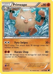 Primeape 60/116 Plasma Freeze Common