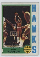 1974-75 Topps Lou Hudson #130 HOF yf0