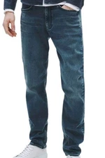 Rag & Bone Men's Fit 2 Jeans 38 x 32 Mid-Rise Slim Fit Straight Leg