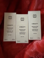 3x U Beauty Resurfacing Compound Serum 0.5 oz / 15mL Travel Size In Sealed Box