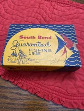 Vintage NEW   South Bend Guaranteed Fishing Line Black Oreno 20lb Braided