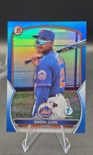 2023 Bowman 1st Edition - Simon Juan #BPPF-38 Blue Foil /150 (RC)