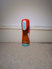Contigo Swish Water Bottle Orange Teal Blue Autoseal Leak Proof Sports Gym Schoo