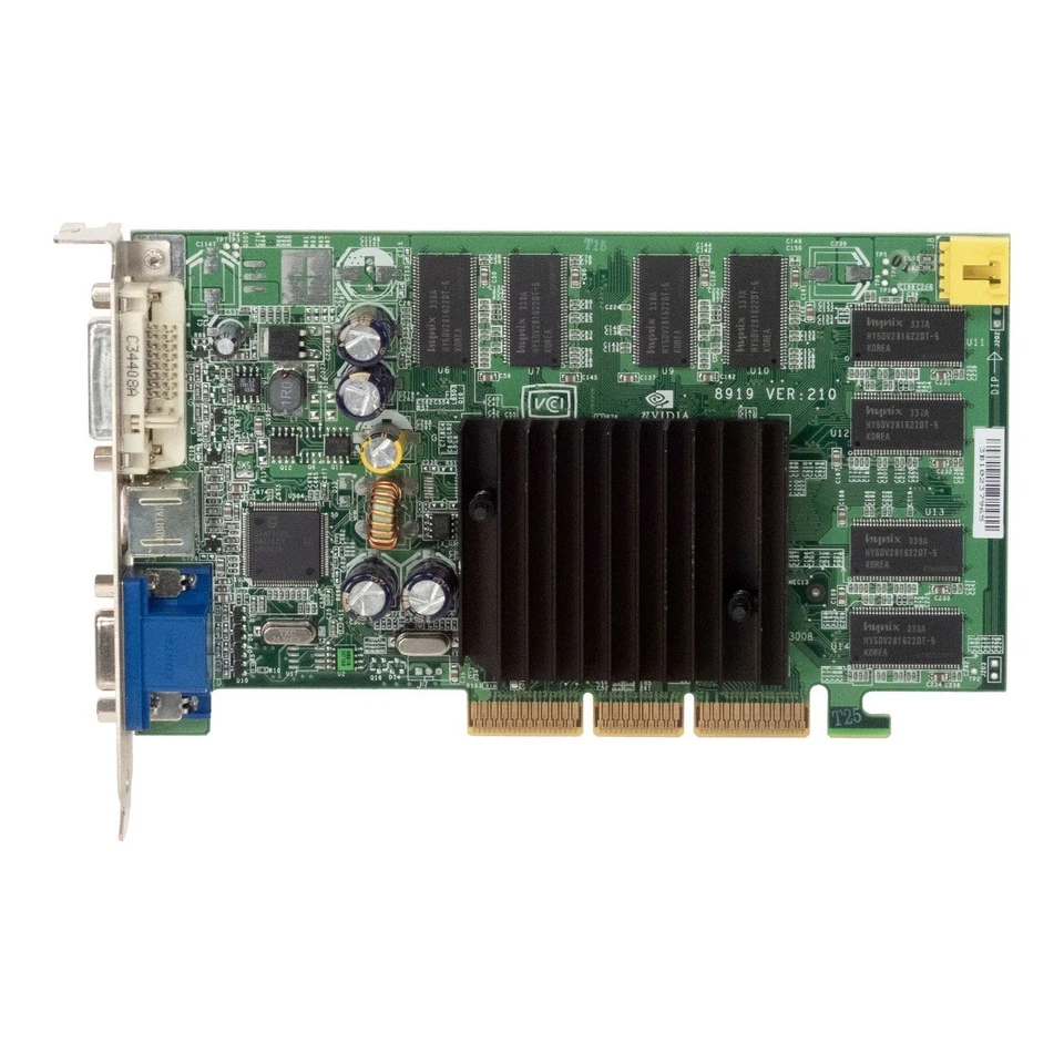 Graphic Card MSI Nvidia Geforce FX5500 128MB MS-8919 - Image 3 of 3