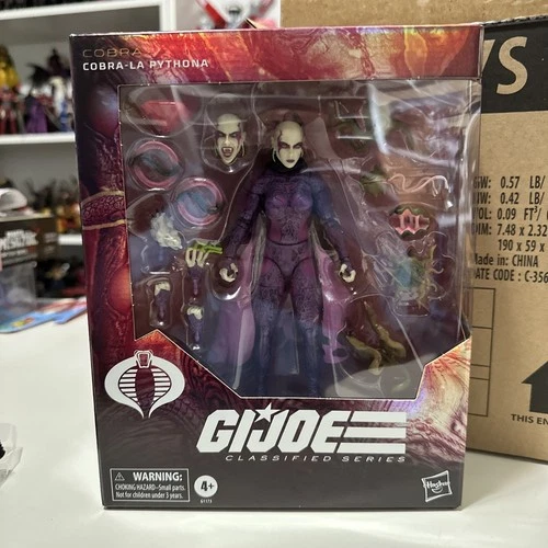 NYCC 2025 Hasbro G.I. JOE Classified Series #172 COBRA-LA PYTHONA  IN HAND!