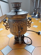 Ancien Samovar Électrique Russe En Inox