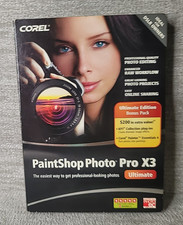 Corel PaintShop Photo Pro X3 Ultimate Windows Photo Editing Software Open Box