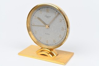 Pendulette Rosemont Geneve 8 Days Horloge Table Laiton Dore Swiss Pour Pieces