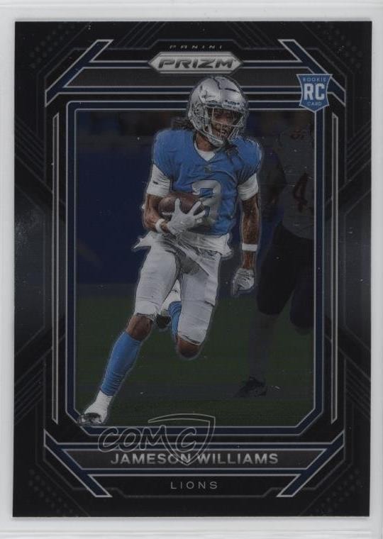 2022 Panini Chronicles Prizm Black Jameson Williams #PB-13 0y5c
