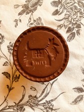 Harrods Personal Seal Set Stamp Scottie Dog Famous Logo Biscuit Cake Mould Top