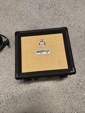 Orange Crush Mini 3-Watt MicroAmp Small Practice Amplifier Black