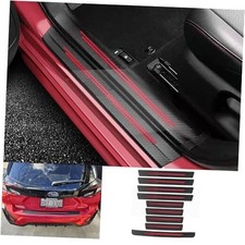 Door sill Protector, Door sill Scratch Protection Suitable for Most Red-9pc