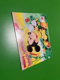 Mickey's Safari in Letterland Nintendo NES Manual Mickey Disney Instructions