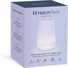 NEW Hatch Rest 2nd Gen Baby Sound Machine Night Light Wi-Fi Sleep Assistant Seal