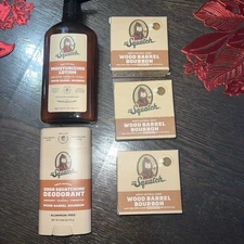 Dr. Squatch Odor squatching deodorant soap lotion men's Wood Barrel LOT OF 5 
