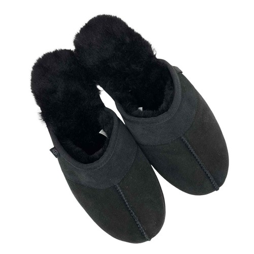 UGG Ciabatta SCUFF LEISURE SLIDE SCAMOSCIATA da uomo taglia 10, 11, 12 nuova con etichetta - Foto 1 di 11