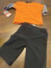 New Halloween costume NWT Carter's JOY 3 Mo. Baby Glow In Dark Monster Top Pants — photo 5